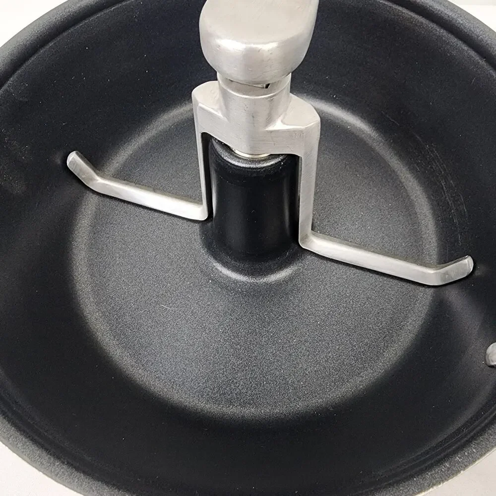 Back To Basics Stovetop Rotating Stir Handle Nut Roaster W/ Guide & Recipes